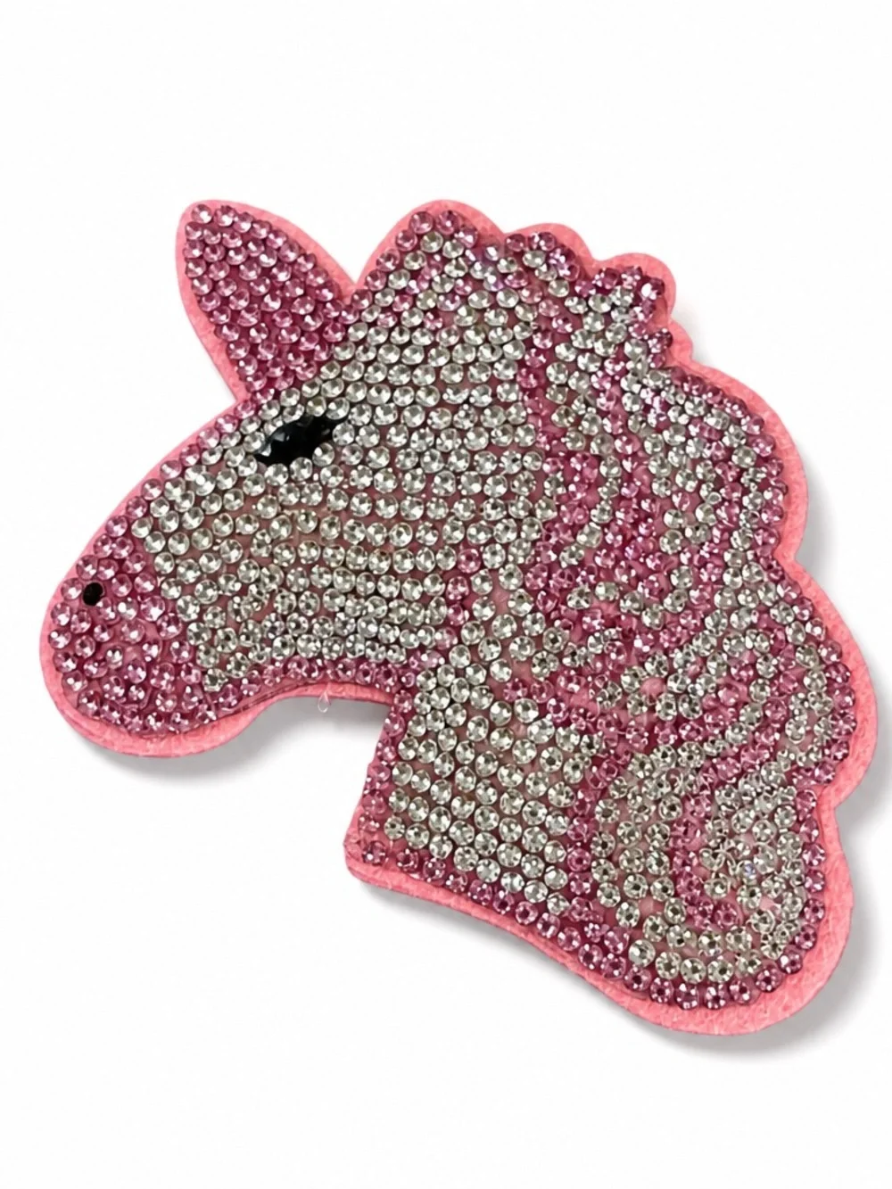 Rhinestone Unicorn Keyring bag backpack charm